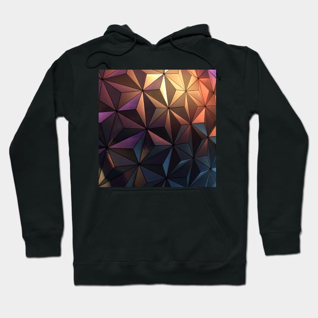 Pyramid Abstract Hoodie by MaiKStore